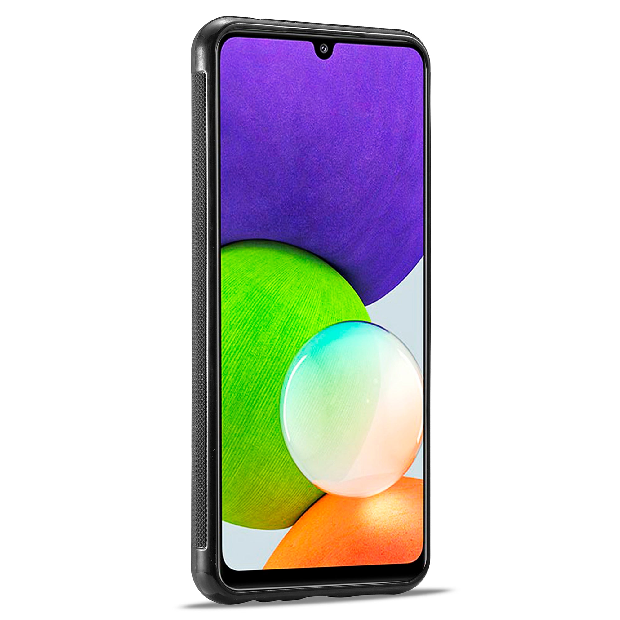 LC.IMEEKE Cell Phone Case for Samsung Galaxy A22 5G (EU Version) , Carbon Fiber Texture Leather+TPU+EVA Slim Cover LC.IMEEKE Cell Phone Case for Samsung Galaxy A22 5G (EU Version) , Carbon Fiber Texture Leather+TPU+EVA Slim Cover